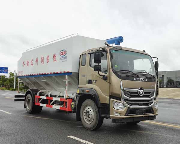 程力牌CL5180ZSL6SS型散裝飼料運輸車